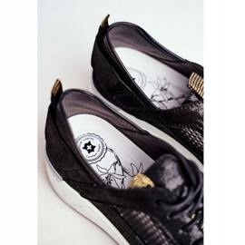 EVE Naisten urheilukengät Nahka Musta Love Me 1