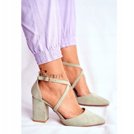 PS1 Naisten Avokkaat Kantapäällä Spitz Vihreä Liikenne monivärinen 2