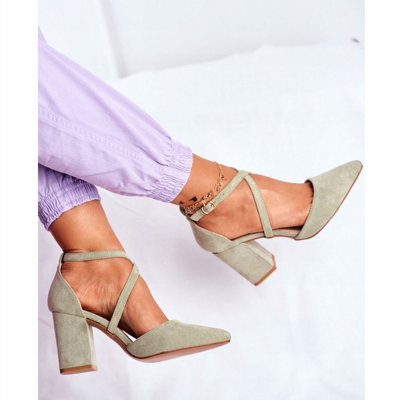 PS1 Naisten Avokkaat Kantapäällä Spitz Vihreä Liikenne monivärinen 1