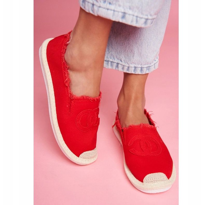 PS1 Red Flaure naisten espadrillit punainen 1