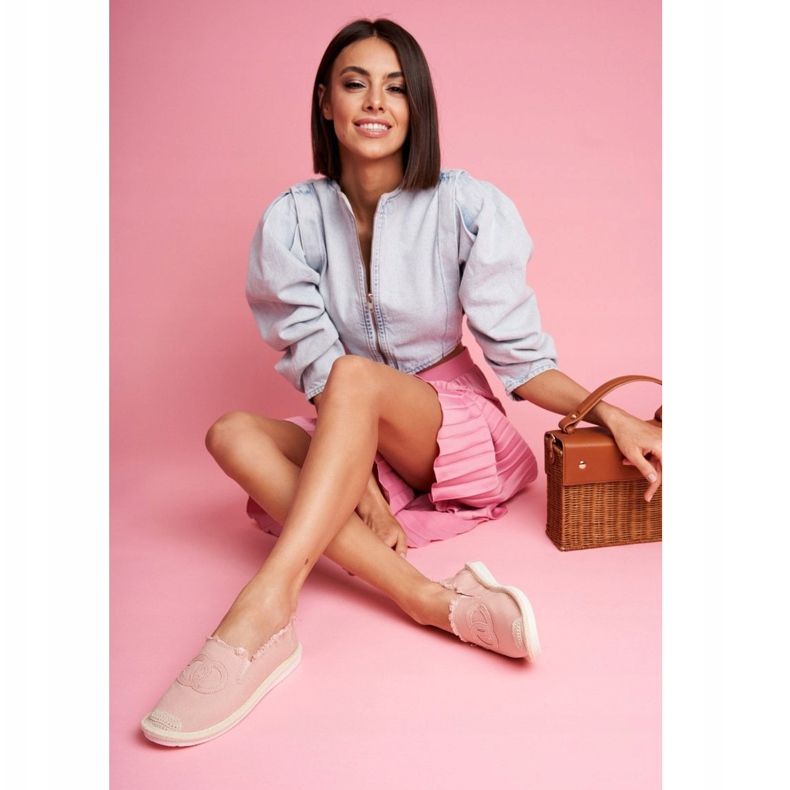 PS1 Naisten Espadrilles Pink Flaure vaaleanpunainen 1