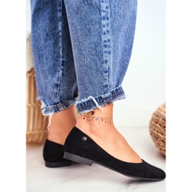 Naisten Mokkanahka -balerinat Sergio Leone BL611 Black Nemsis musta 2