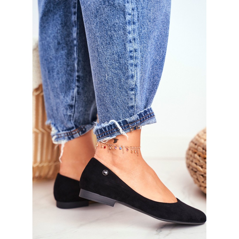 Naisten Mokkanahka -balerinat Sergio Leone BL611 Black Nemsis musta 2