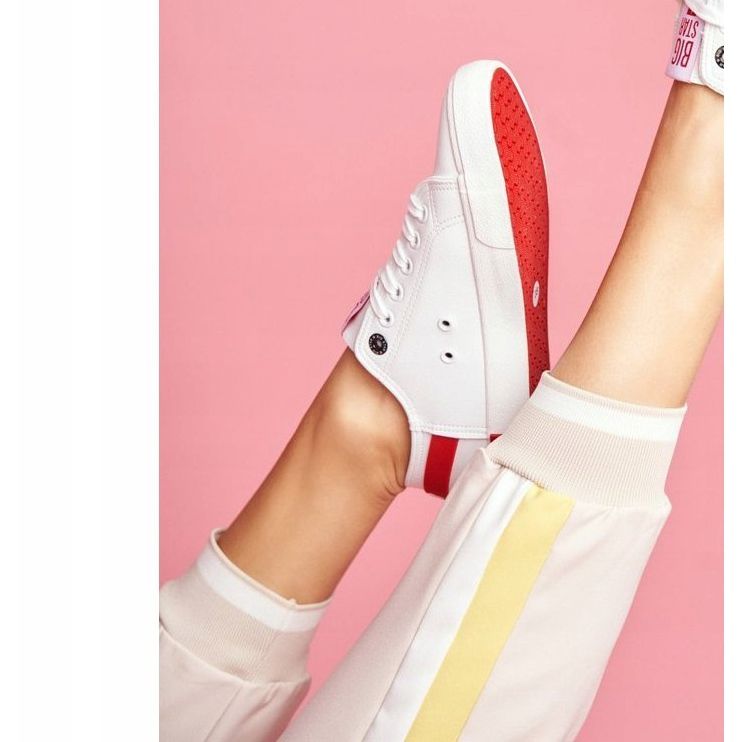 Naisten lenkkarit Big Star White FF274174 valkoinen 1