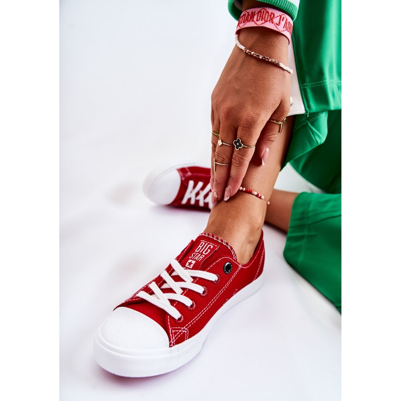 Naisten lenkkarit Big Star Red FF274089 punainen 2