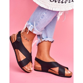 Naisten sandaalit Big Star Black FF274621 musta 2