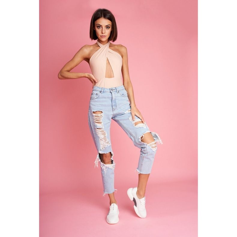 Naisten urheilukengät Big Star White FF274282 valkoinen 2