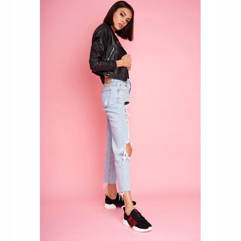 Naisten urheilukengät Big Star Black FF274278 musta 1