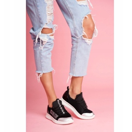 Naisten urheilukengät Big Star Black FF274A409 musta 1