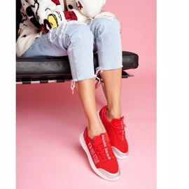 Naisten urheilukengät Big Star Red FF274A412 punainen 1