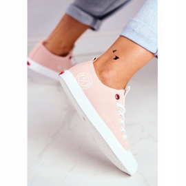 Cross Jeans Naisten lenkkarit Cross Farkut Pinkki FF2R4019C vaaleanpunainen 2