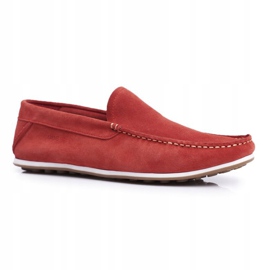 Miesten lenkkarit GOE Red Nubuck FF1N3055 punainen 1