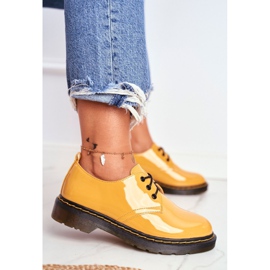 SEA Naisten Brogues lakattu keltainen Tee se paremmin! 1