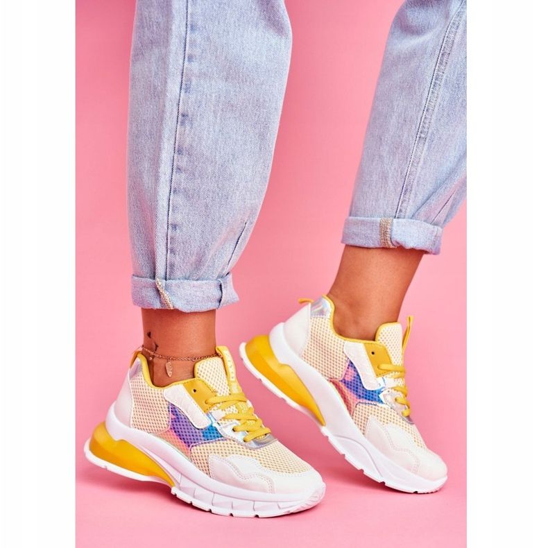 PS1 Naisten urheilukengät Keltainen Sportivo 1