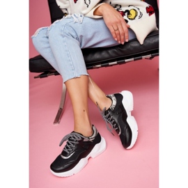 PS1 Naisten urheilukengät Snake Black Giselle musta 1