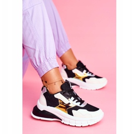 PS1 Naisten urheilukengät, mustat Sportivo 2