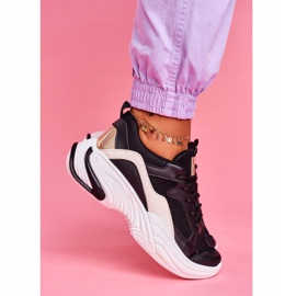 SEA Naisten urheilukengät Värikäs musta pinner valkoinen monivärinen 2