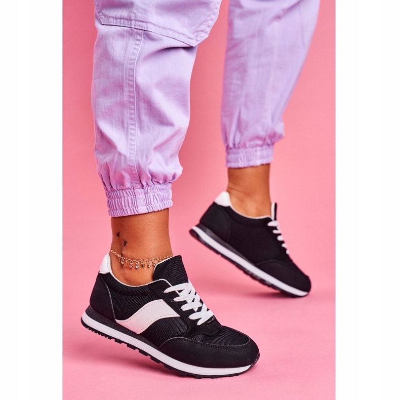 PS1 Naisten urheilukengät Musta Määritä 2