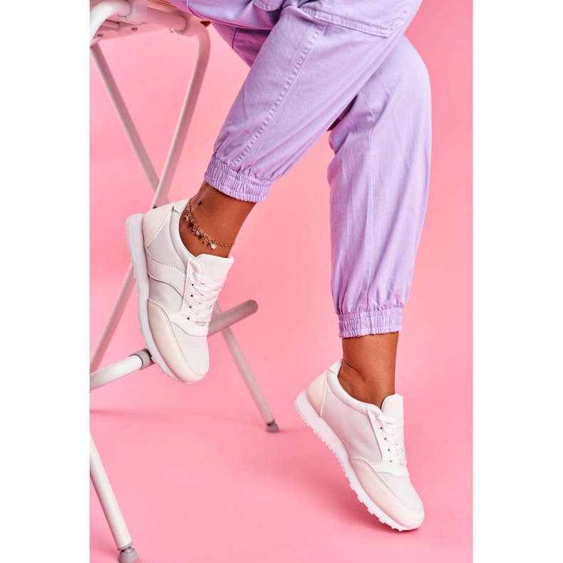 PS1 Naisten urheilukengät Valkoinen Määritä 2