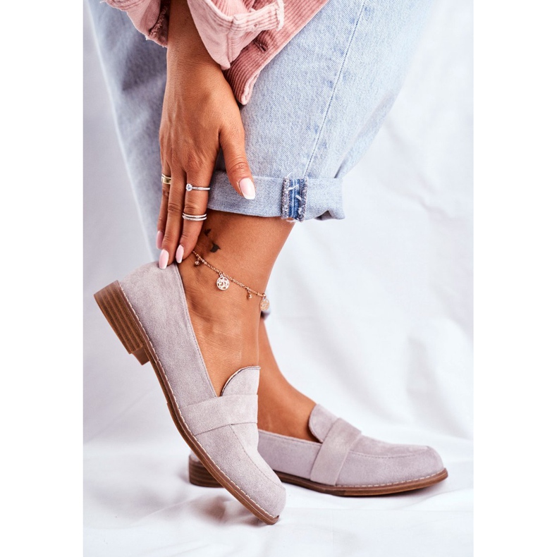 SEA Naisten Brogues Suede Grey Cintra harmaa 1