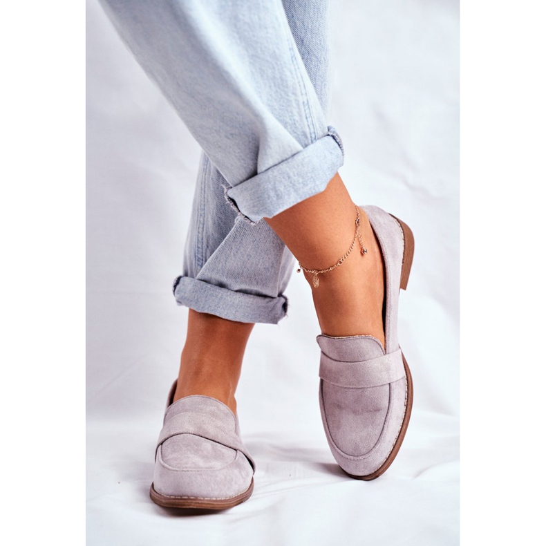 SEA Naisten Brogues Suede Grey Cintra harmaa 2