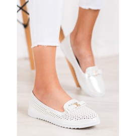 Weide Avoimet herrat koristeella valkoinen 1