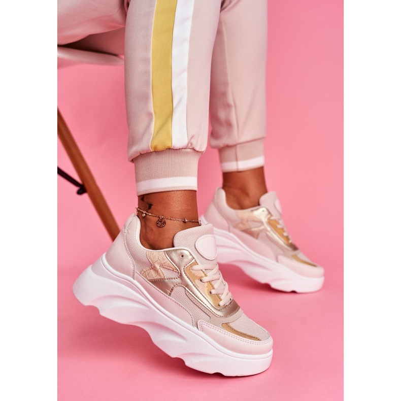 SEA Naisten urheilukengät Beige Dallas 1