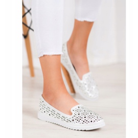 Weide Herrat kristallien kanssa valkoinen 1