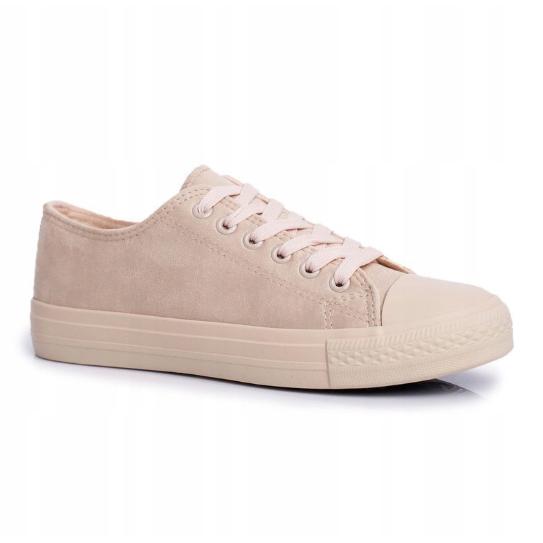 BUGO Naisten beige El Paso Suede -tennarit 1