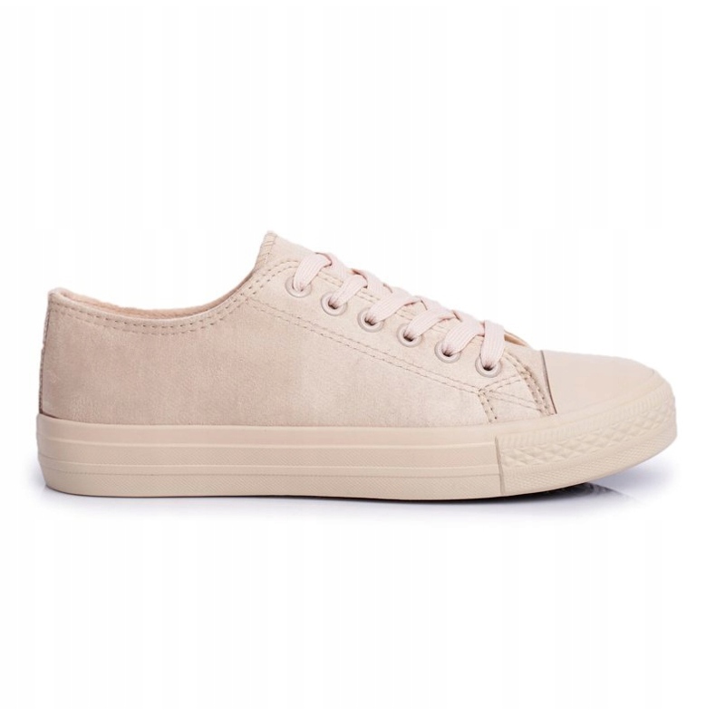 BUGO Naisten beige El Paso Suede -tennarit 2