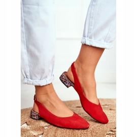 Naisten nahkapussit Maciejka Miami Red 04482-08 punainen 1