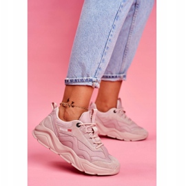 Naisten urheilukengät Big Star Pink FF274960 vaaleanpunainen 1