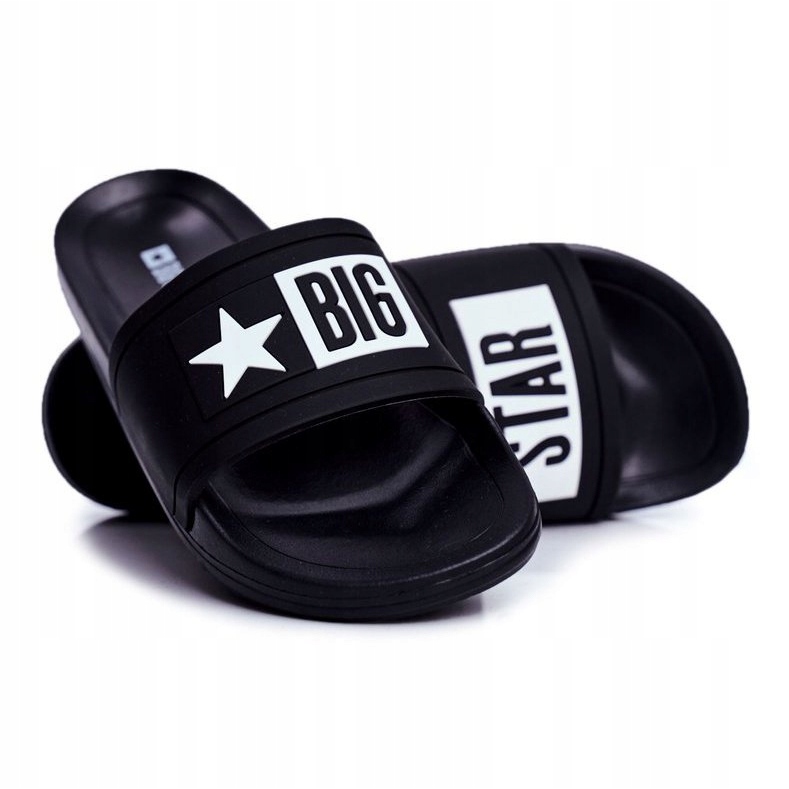 Big Star Lasten ja nuorten suuret tähti -mustat tohvelit DD374150 1