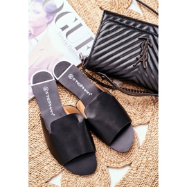 HAN Naisten tossut Flat Black Mimios musta 2