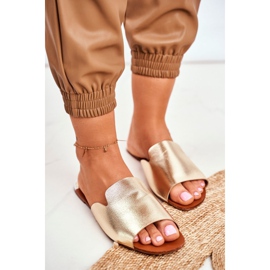 HAN Naisten Flat Gold Mimios -tossut kultainen 1