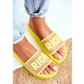 PS1 Naisten tossut lavalla keltainen rikas 2