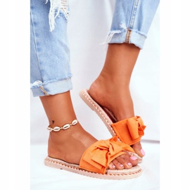 FJ1 Naisten tossut oranssilla neon -onnenjousella 2