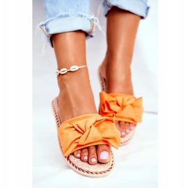 FJ1 Naisten tossut oranssilla neon -onnenjousella 1