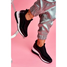 Vinceza Naisten urheilulliset nahkakengät, musta SG20-7769 Liity meihin 2