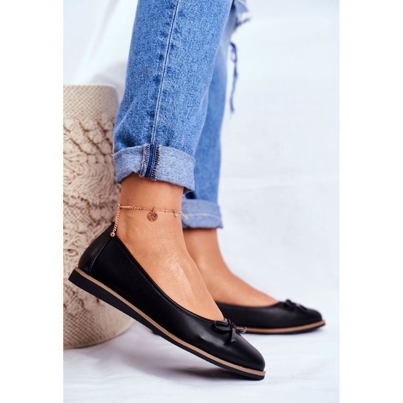 Naisten ballerinat Sergio Leone Musta BL612 1