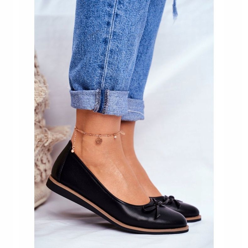 Naisten ballerinat Sergio Leone Musta BL612 2