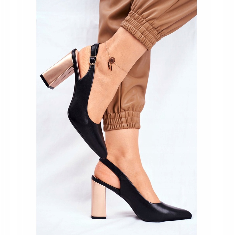 Naisten Avokkaat Avokorko Sergio Leone Musta PB218 keltainen 1