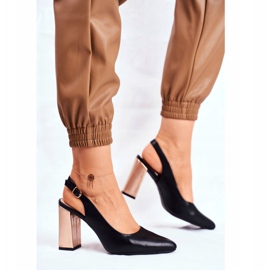 Naisten Avokkaat Avokorko Sergio Leone Musta PB218 keltainen 2