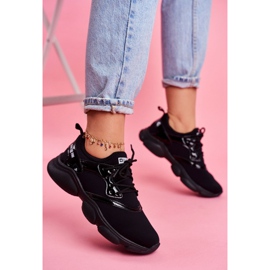 Naisten urheilukengät Big Star Black FF274932 musta 1