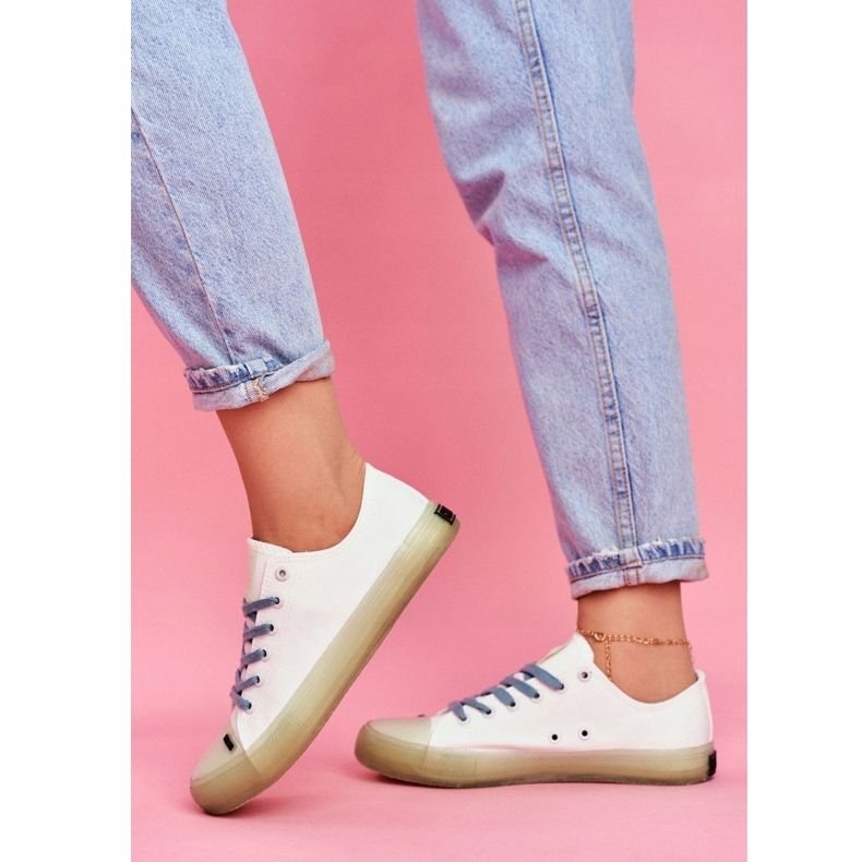 Naisten lenkkarit Big Star White FF274256 valkoinen 1