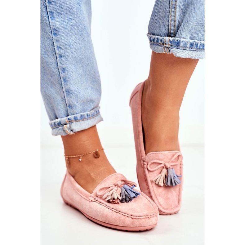 EVE Naisten Loaferit Mokkanahka 20PB35-2003 Vaaleanpunainen Donna Mia 1