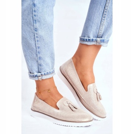 EVE Naisten Loaferit Nahka Kulta Amore Mio kultainen 1