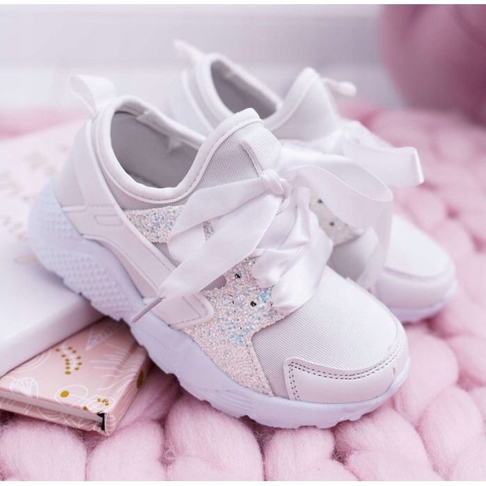 FRROCK Valkoiset satu lasten lasten urheilukengät valkoinen 1