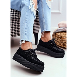 Smith's Musta Suede Creepers Gocain -alustalla 1