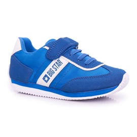 Urheilu Lasten kengät Big Star Velcro Blue FF374133 sininen 1